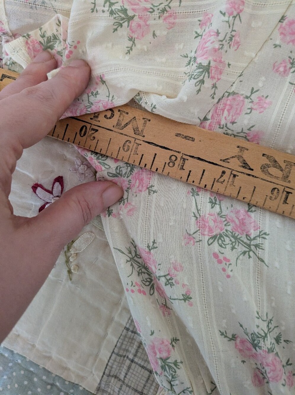 Inherit Co Florianna Floral Maxi Dress L XL Cottagecore Prairie Romantic NWT $89 - Picture 9 of 15